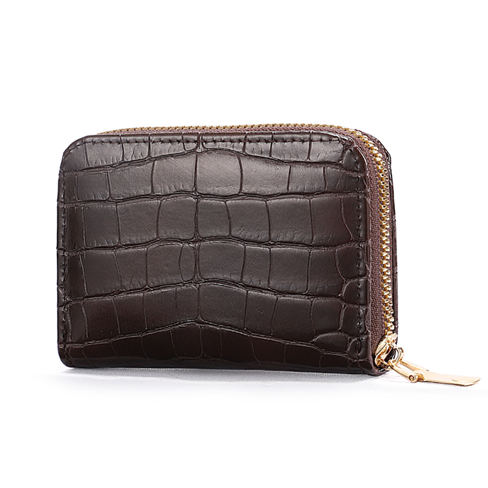 thumbnail image 3 of Btafrte Cartera Piel Sintética para Mujer Bolso Mano Con para Negocios (café), 3 of 8