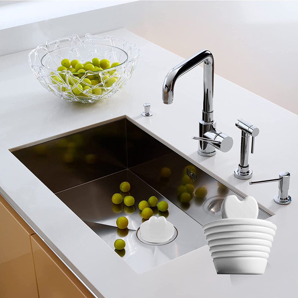 thumbnail image 5 of Kuymtek Tapón Silicona para Bañera Tapón Drenaje Universal para Fregadero Accesorios Baño (blanco), 5 of 10