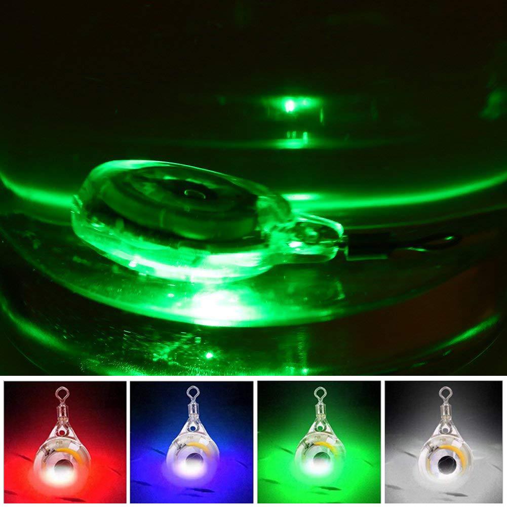 thumbnail image 4 of Señuelo Pesca Trampa LED Ojo Forma Calamar Cebo Lámpara Luminosa (blanco), 4 of 10