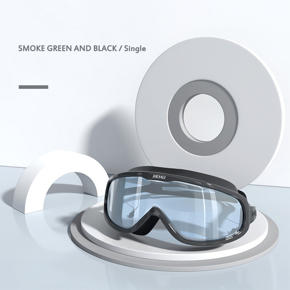 thumbnail image 4 of Gafas de natación Antivaho Cgtredaw Impermeables con tapones para los oídos negro, 4 of 10
