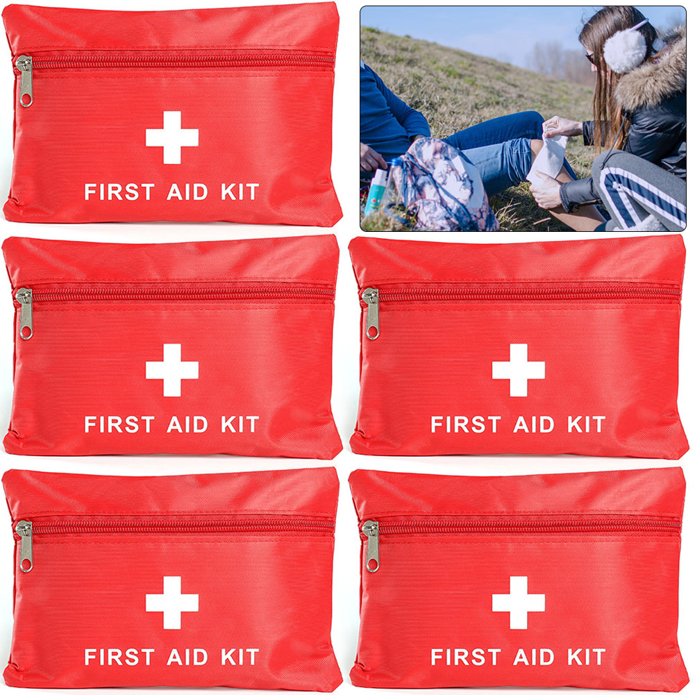 thumbnail image 5 of Botiquín Primeros Auxilios Médico Botiquín Pequeño Botiquín Emergencia para Exteriores Almacenamiento Portátil Vacía, 5 of 9