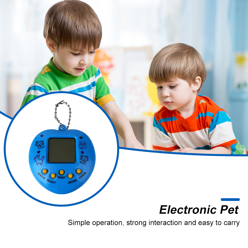 thumbnail image 4 of Juego electrónico para Nostálgico Virtual E-Pet interactivos () Azul, 4 of 8