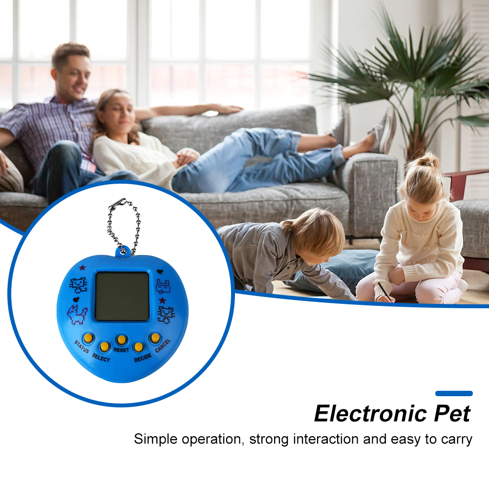 thumbnail image 3 of Juego electrónico para Nostálgico Virtual E-Pet interactivos () Azul, 3 of 8
