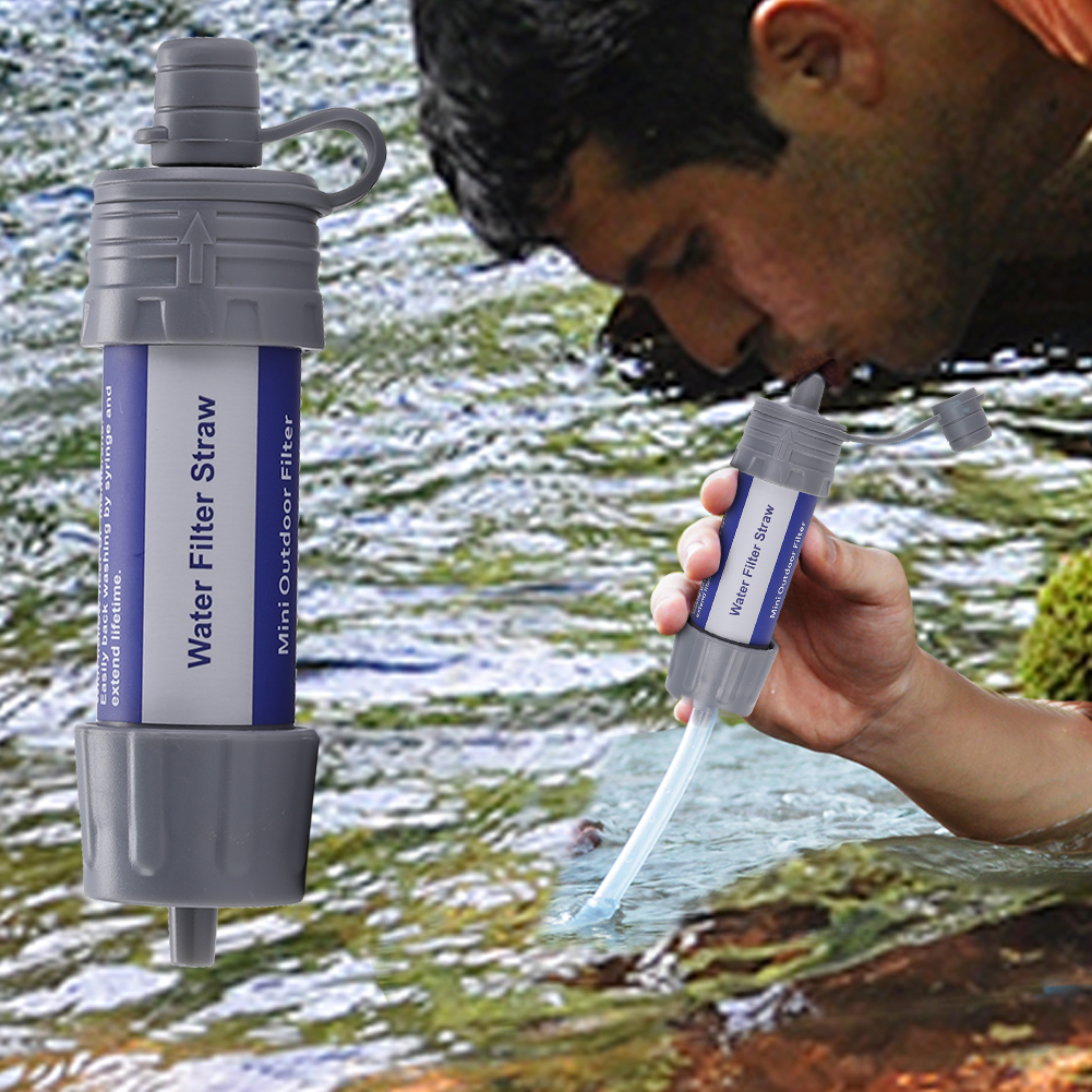 thumbnail image 4 of Purificador de Emergencia Cgtredaw Filtro para Campamento Pajita Gris, 4 of 10