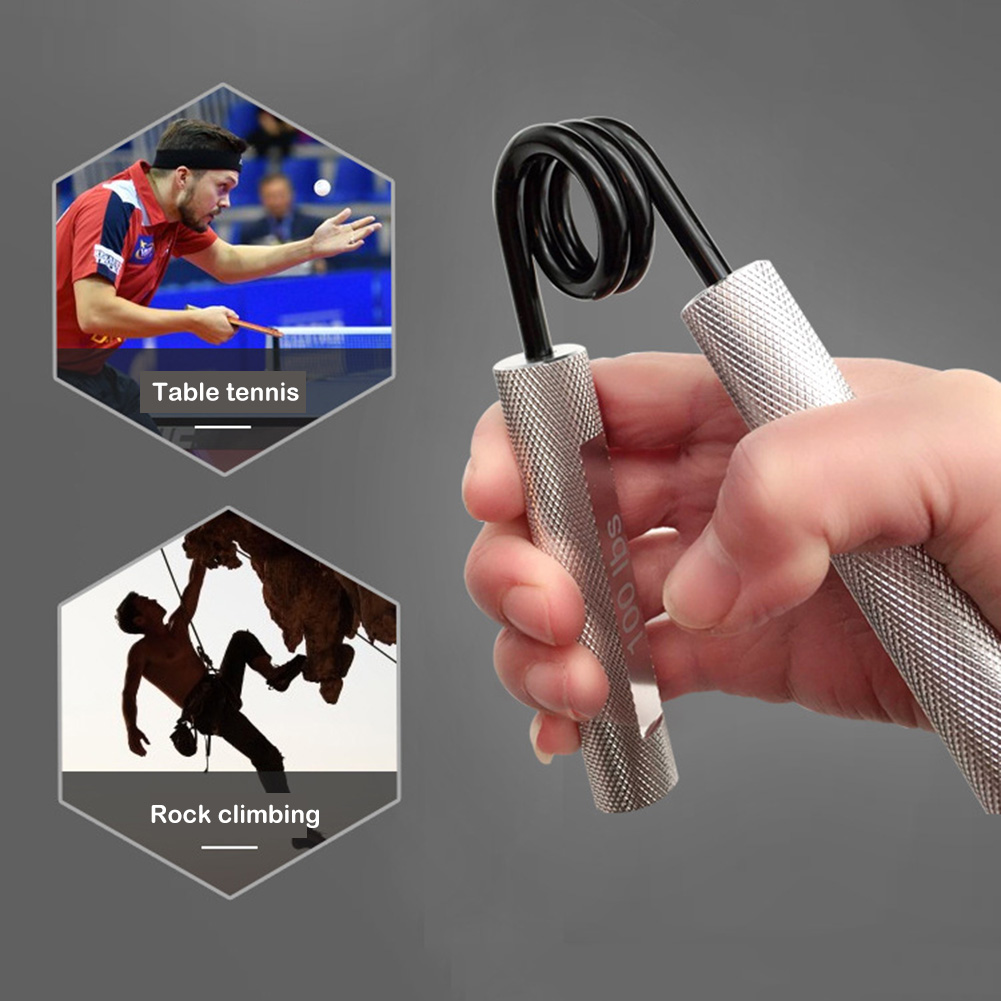 thumbnail image 4 of Fuerza Agarre Ejercitador Dedos Pinza Mano para Hombres Y Mujeres (100 Libras), 4 of 10