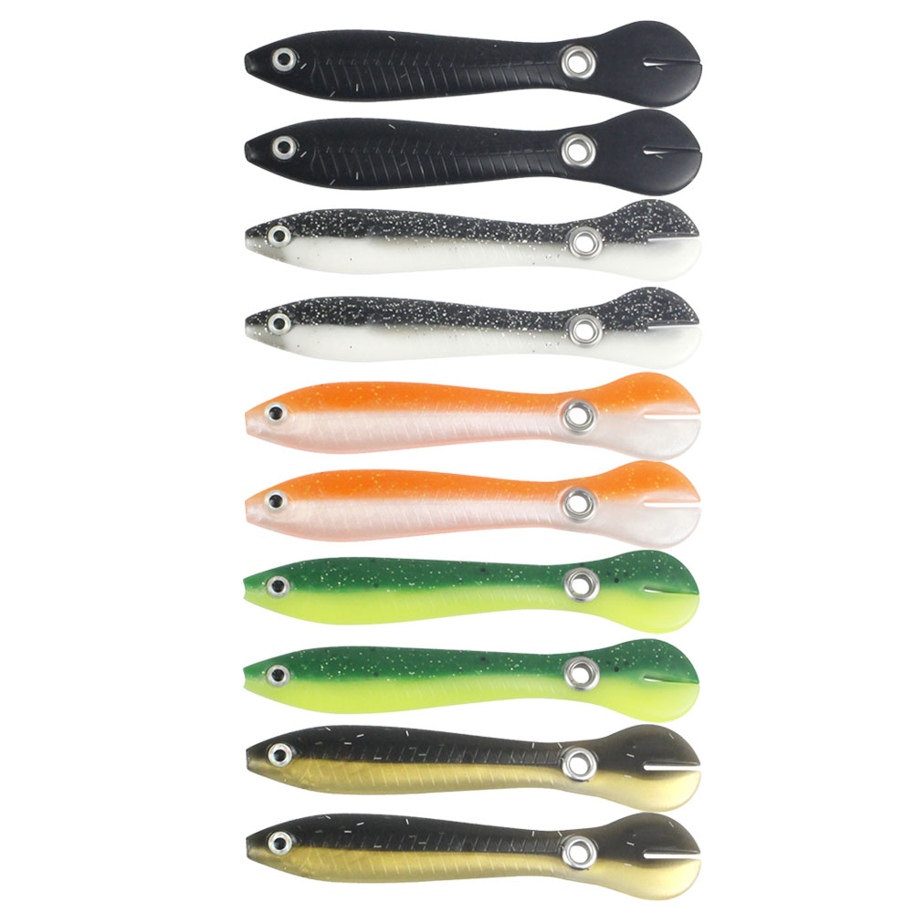thumbnail image 2 of 10pcs 10cm 6g Bionic Loach Pesca Artificial Crankbait Cebos Blandos (mixto), 2 of 10