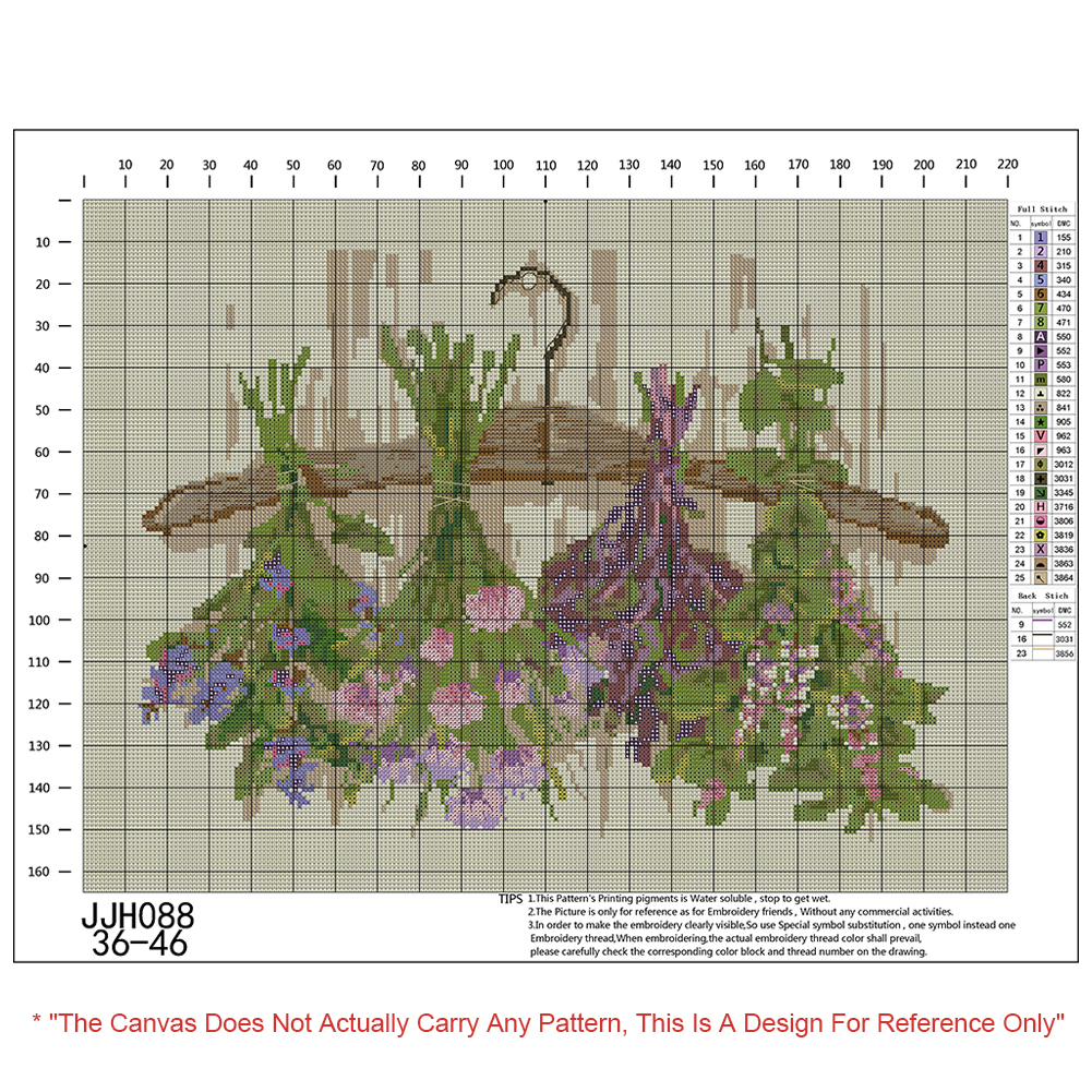 thumbnail image 3 of Kit Bordado Algodón Cgtredaw Punto Cruz 11CT 30x90cm, 3 of 10