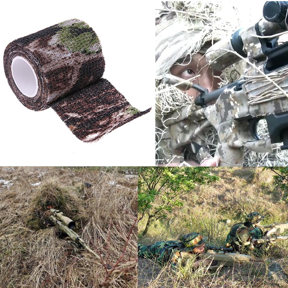 thumbnail image 4 of 5cm X 4.5m Outdoor Bionic Wrap Camping Stealth Tape (Camuflaje 5), 4 of 10