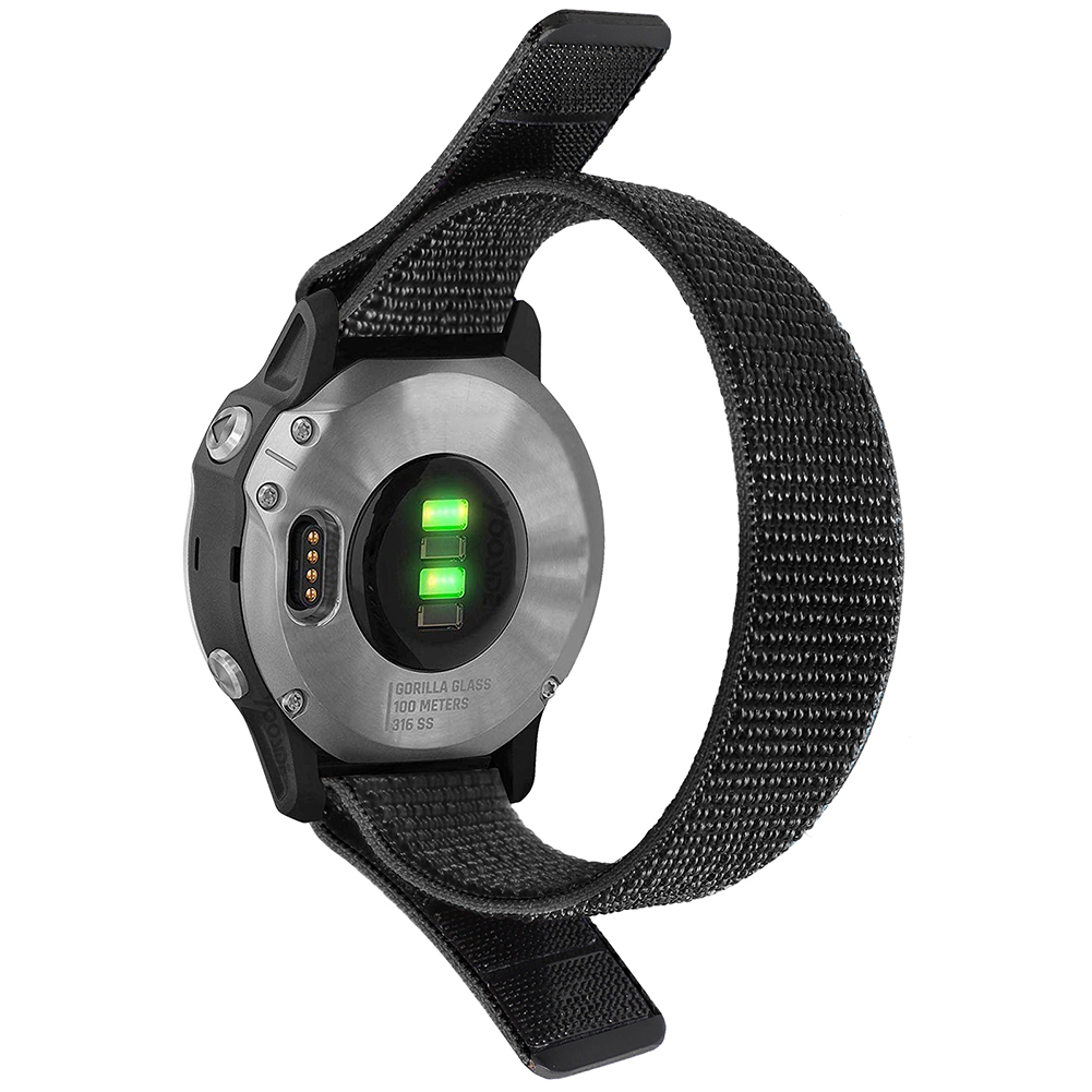 thumbnail image 2 of Correa de Nailon Ygjytge para Reloj 7S/6S/5S 20 Mm Negro, 2 of 9