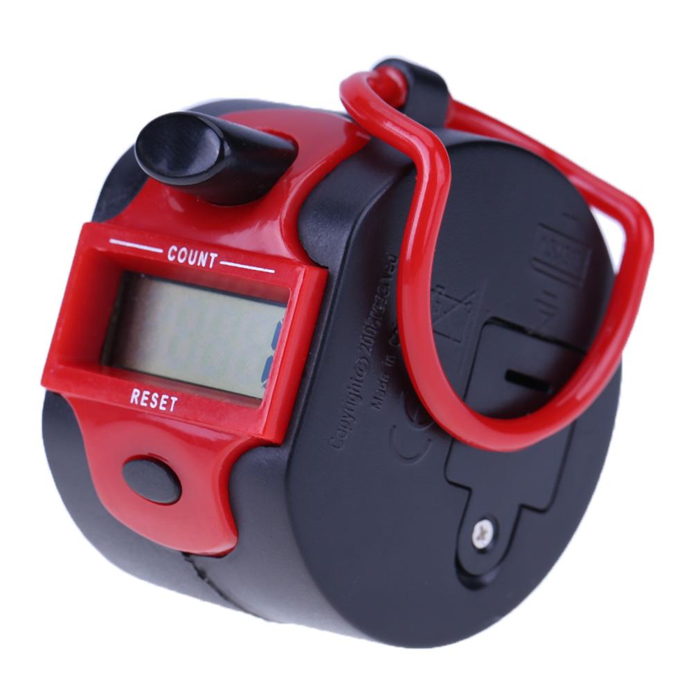 Tally Counter Clicker Número 5 Dígitos Manual Handheld Digital Red