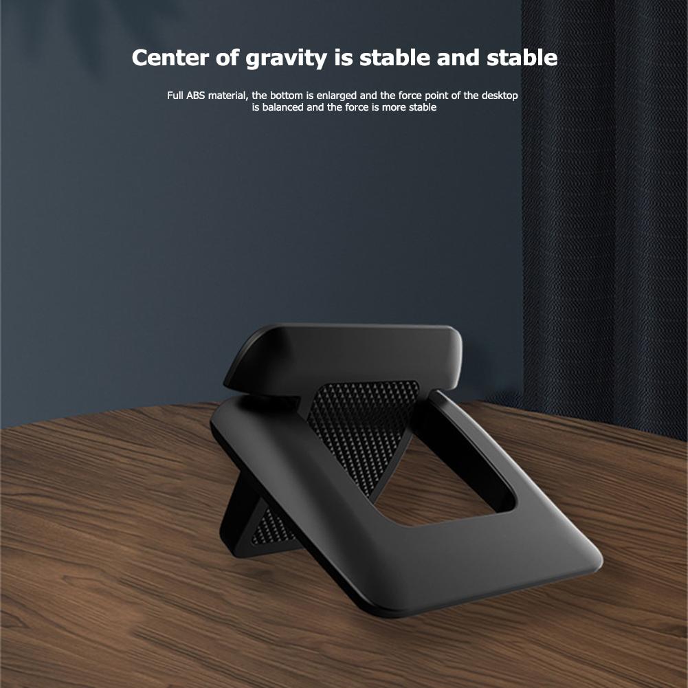 thumbnail image 4 of Kuymtek Mini Portátil Portátil Invisible Stand Plastic Foldable Notebook Holder Riser, 4 of 7