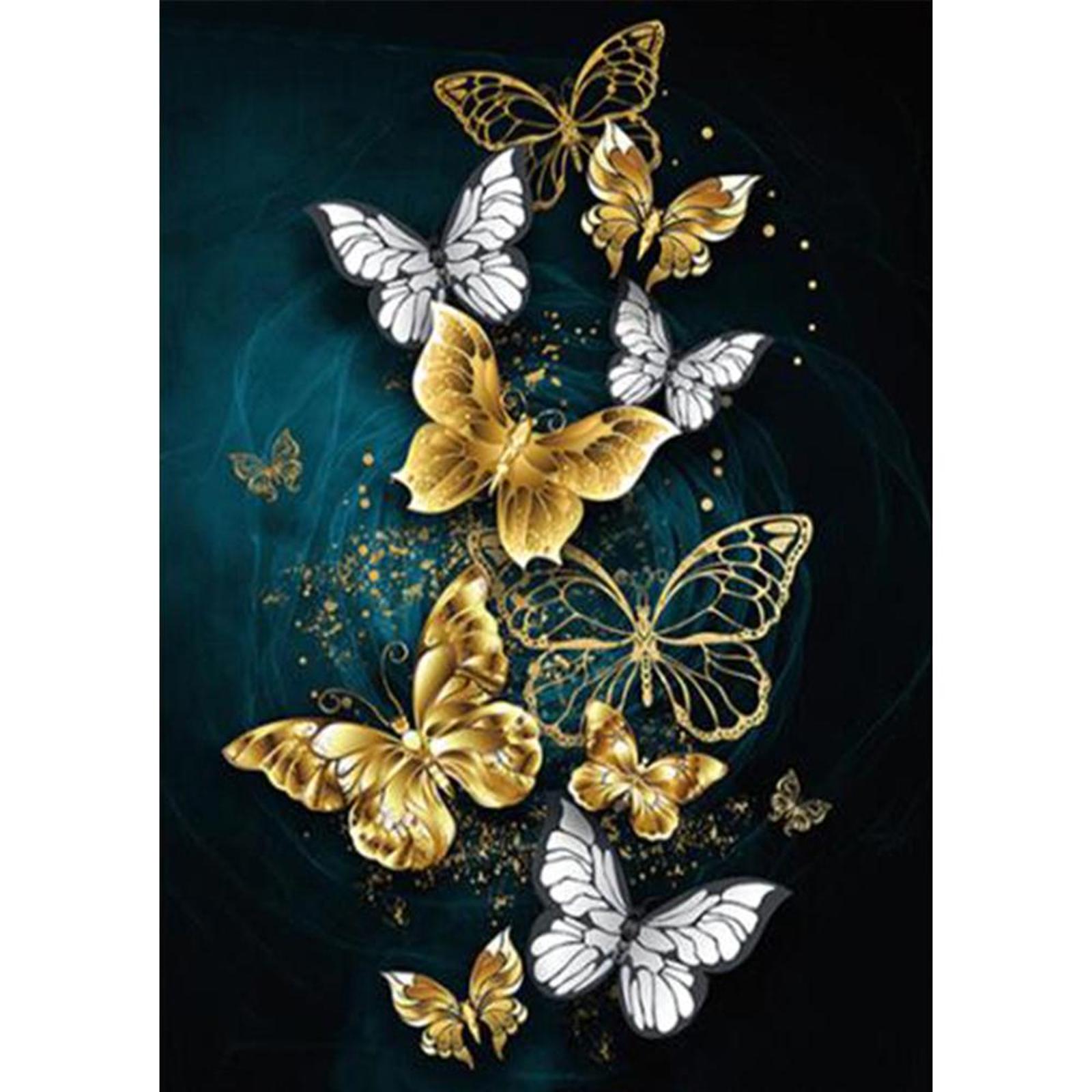 thumbnail image 2 of (DE5181) Resina Diamante Cuadrado Mariposa Diamante 30x40cm, 2 of 2