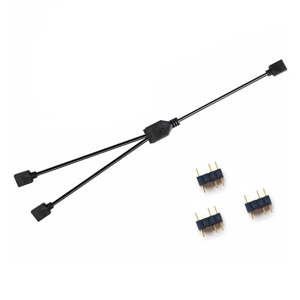 thumbnail image 2 of Adaptador Cable Extensión ARGB Divisor RGB para Placa Base (5V 3Pin), 2 of 3