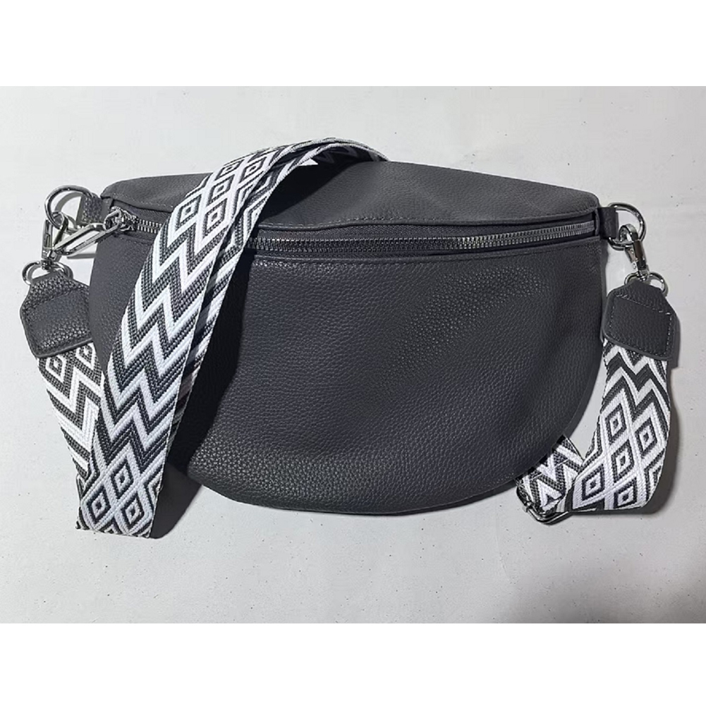 thumbnail image 2 of Cofre Fashion Fanny Pack Bum Bag Casual Sólido Color para (gris), 2 of 2
