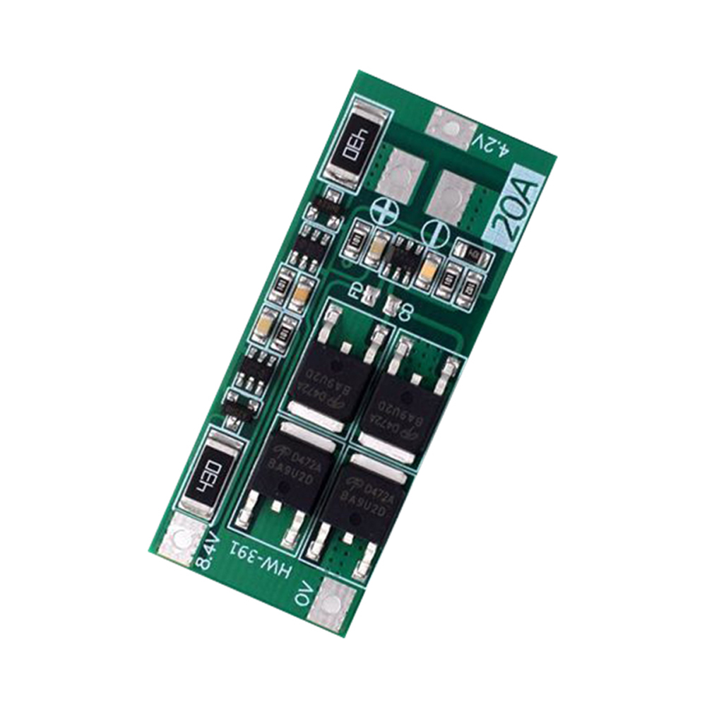 thumbnail image 3 of 2 uds HW-391 2S 20A 18650 cargador batería litio Placa protección módulo BMS, 3 of 10