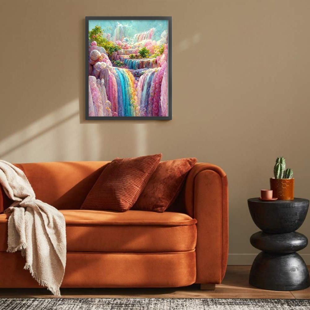 thumbnail image 4 of Hilo Algodón Ecológico Bordado Punto Cruz Cascada Impreso 11CT 50x60cm, 4 of 10