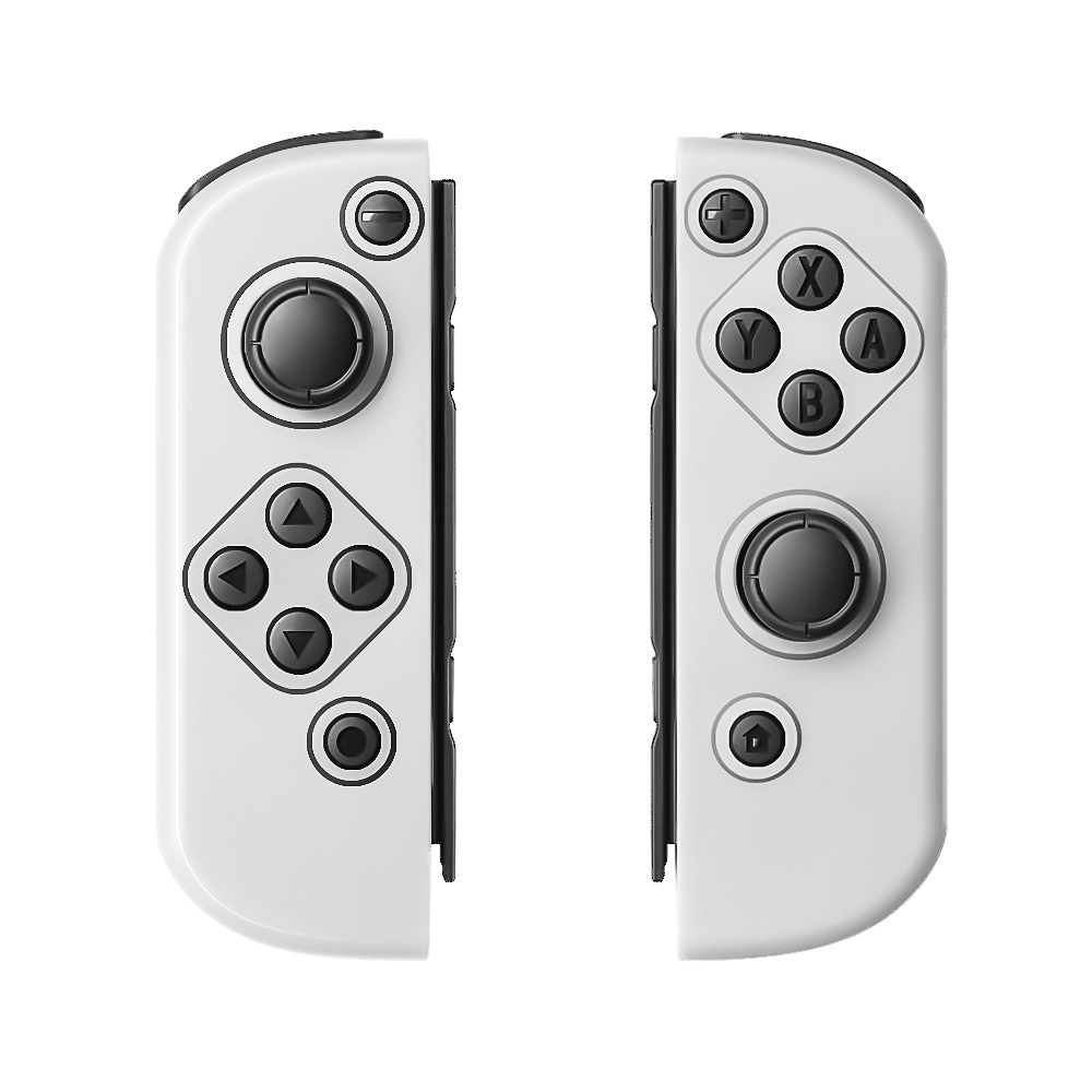 thumbnail image 2 of [Blanco] Controlador Interruptor Joycon Controlador Juego Inalámbrico NS Controlador Izquierdo Y Derecho Función Activación Carga Tipo C, 2 of 2