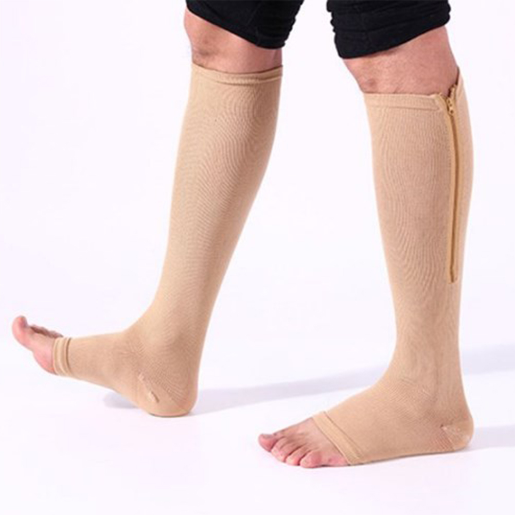 thumbnail image 2 of Medias Firmes Calcetines Compresión Mejoran La Circulación 1 Par para Hombres Y Mujeres, 2 of 2