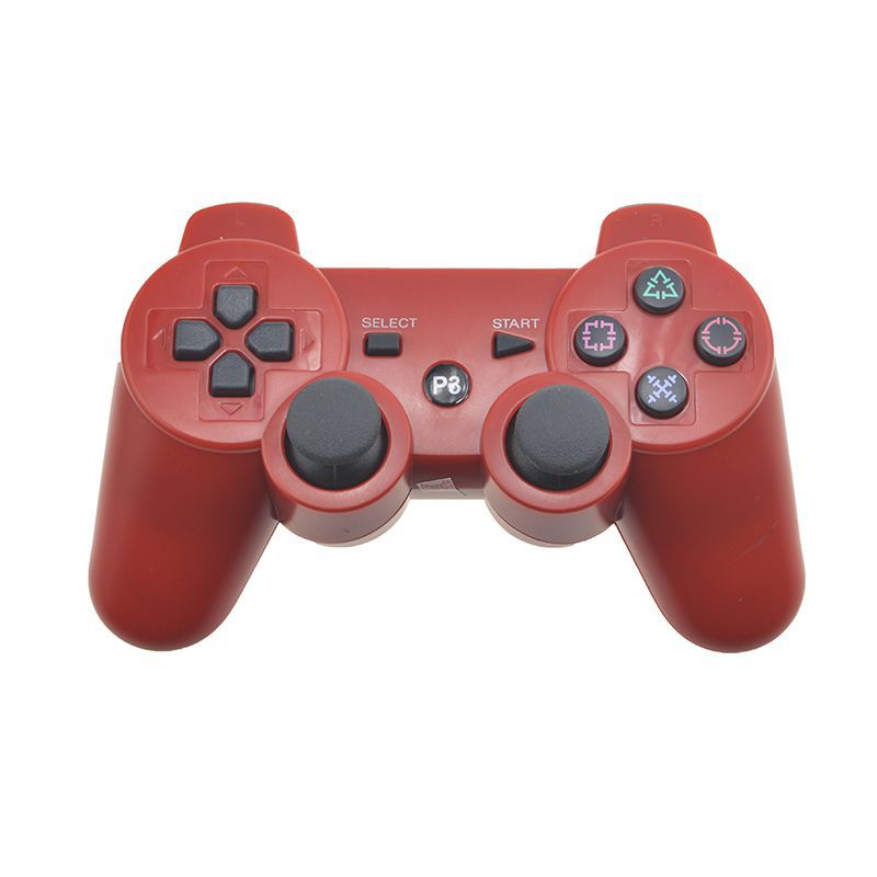thumbnail image 2 of Controlador Inalámbrico PS3 Hugtrwg Botones Neutros Copo Nieve rojo, 2 of 2