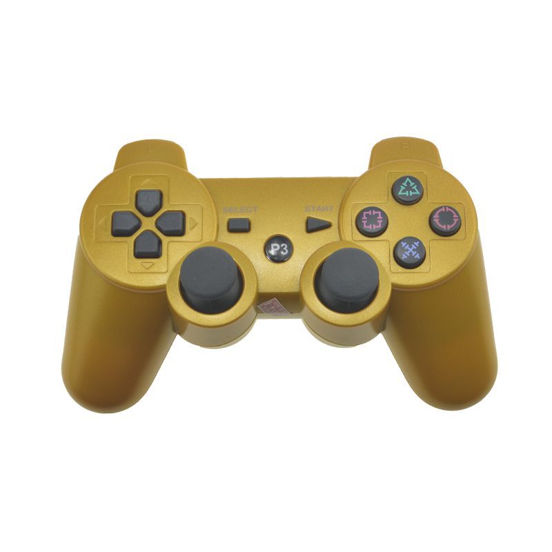 thumbnail image 2 of [Oro] Botones Neutros Copo Nieve Controlador PS3 Controlador Inalámbrico (Oro) [No Es Necesario Editar], 2 of 2